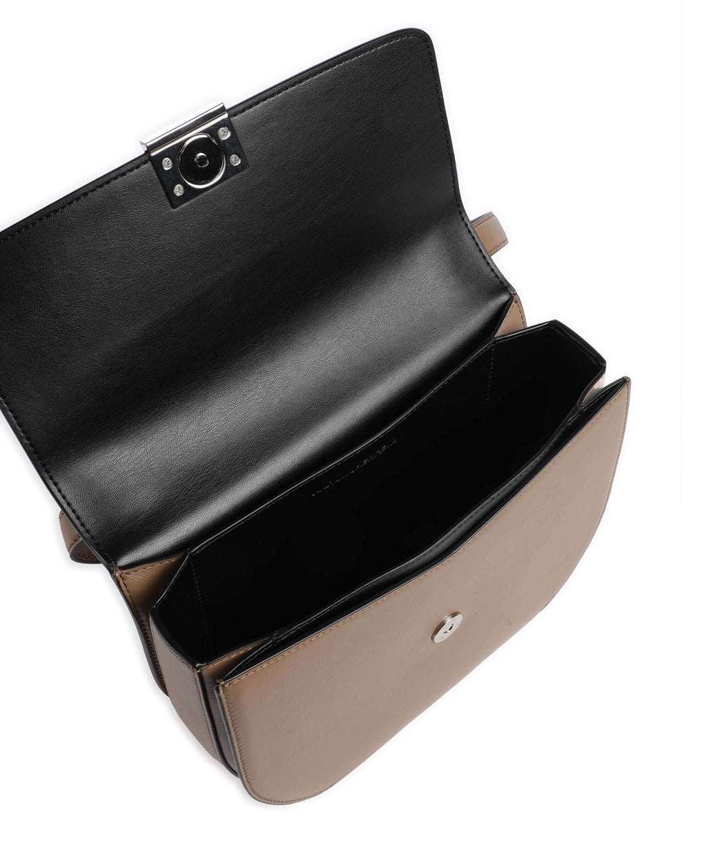 Karl Lagerfeld K/Forever Medium Shoulder bag mushroom brown
