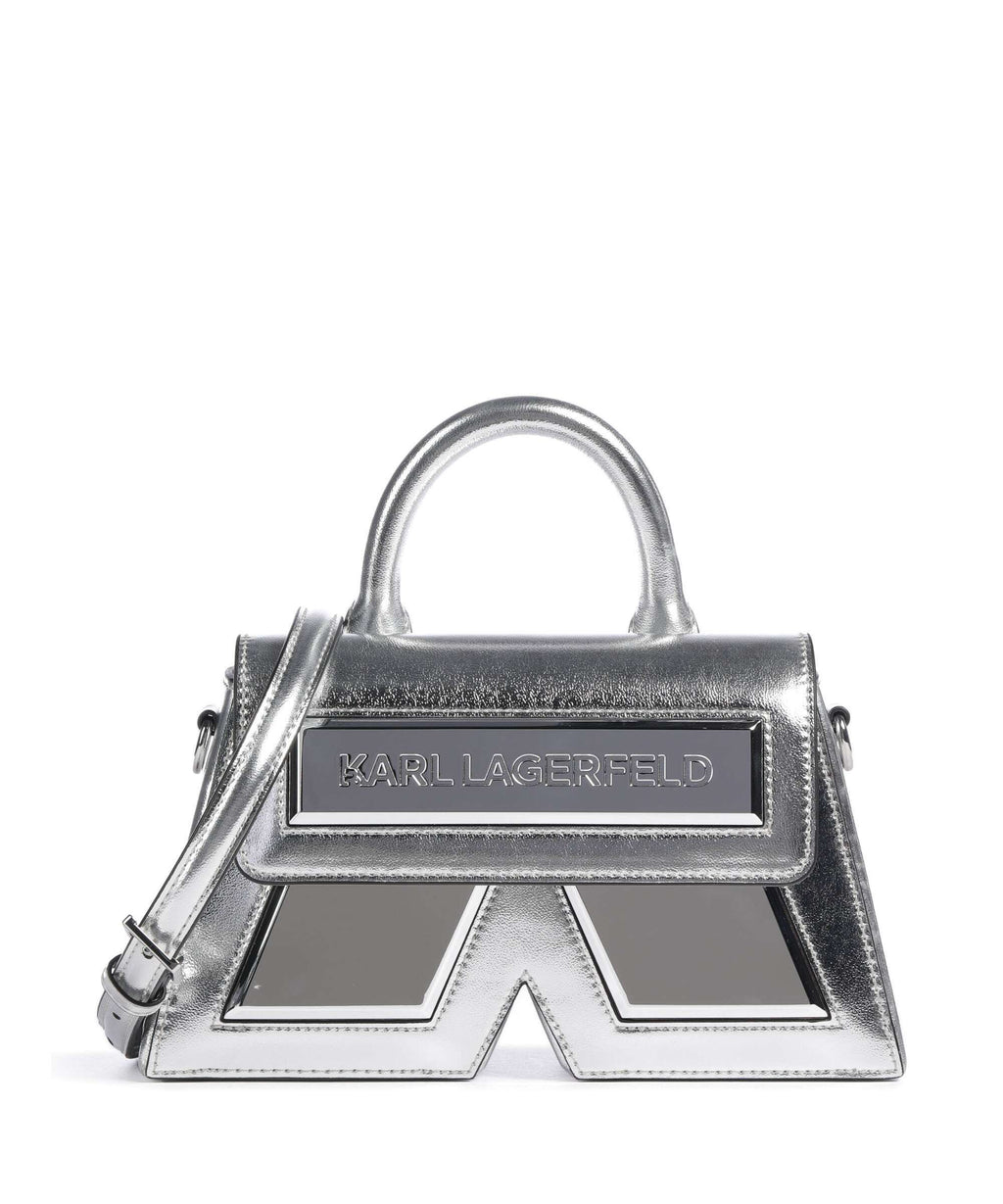 Karl Lagerfeld Ikon K Handbag silver