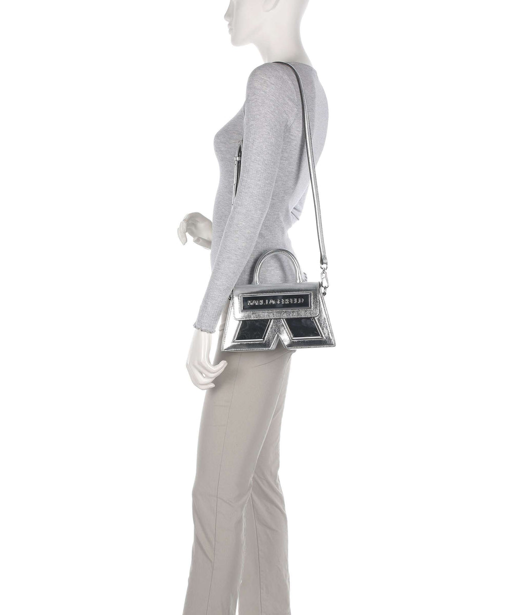 Karl Lagerfeld Ikon K Handbag silver