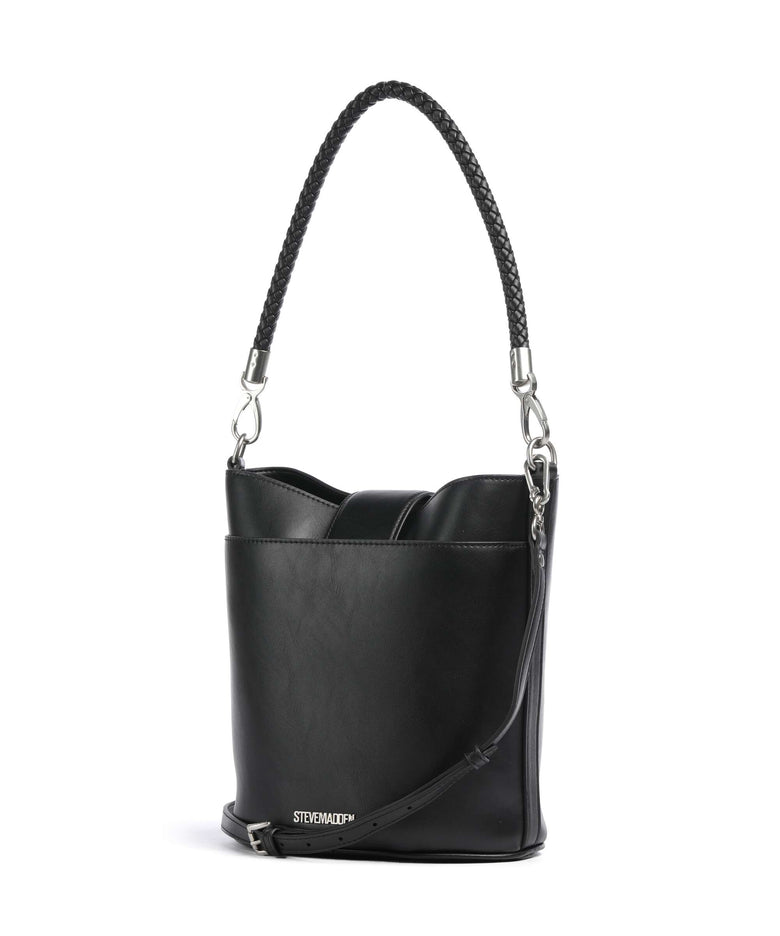 Steve Madden BARRIE Bucket bag black/silver