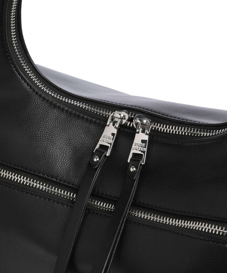 Steve Madden BIVA Hobo bag black/silver