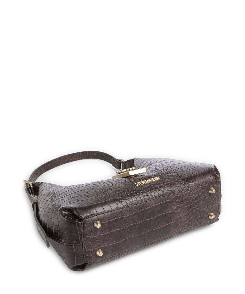 Steve Madden BOVIE-A Shoulder bag chocolate/gold