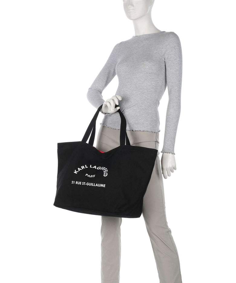 Karl Lagerfeld K/Rue St Guillaume Tote bag black