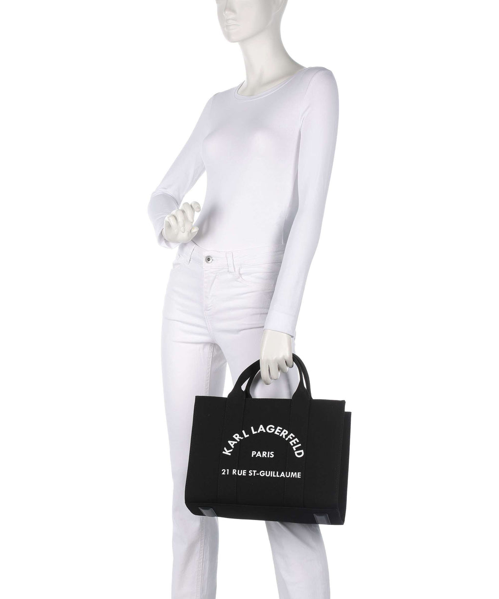 Karl Lagerfeld K/Rue St Guillaume Medium Handbag black