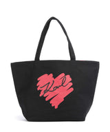 Karl Lagerfeld K/Hearts Shopper black