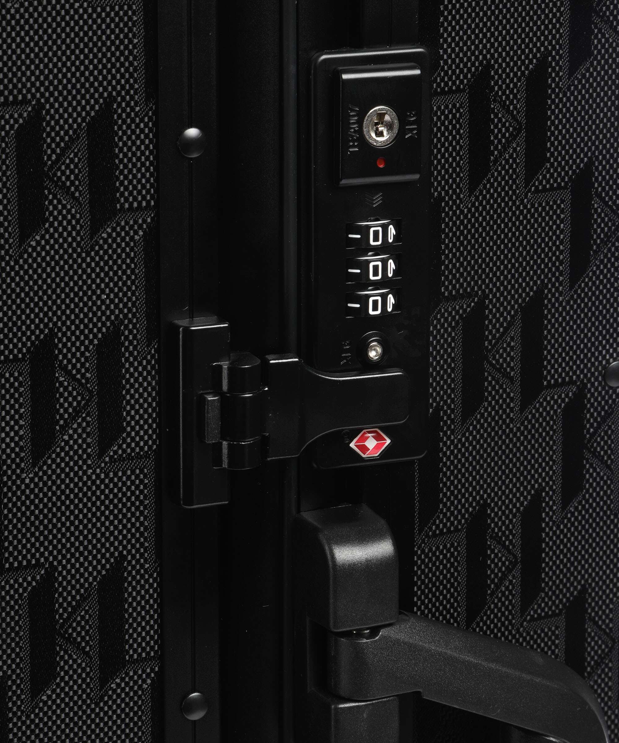 Karl Lagerfeld K/Essential Mono Spinner (4 wheels) monogram/black