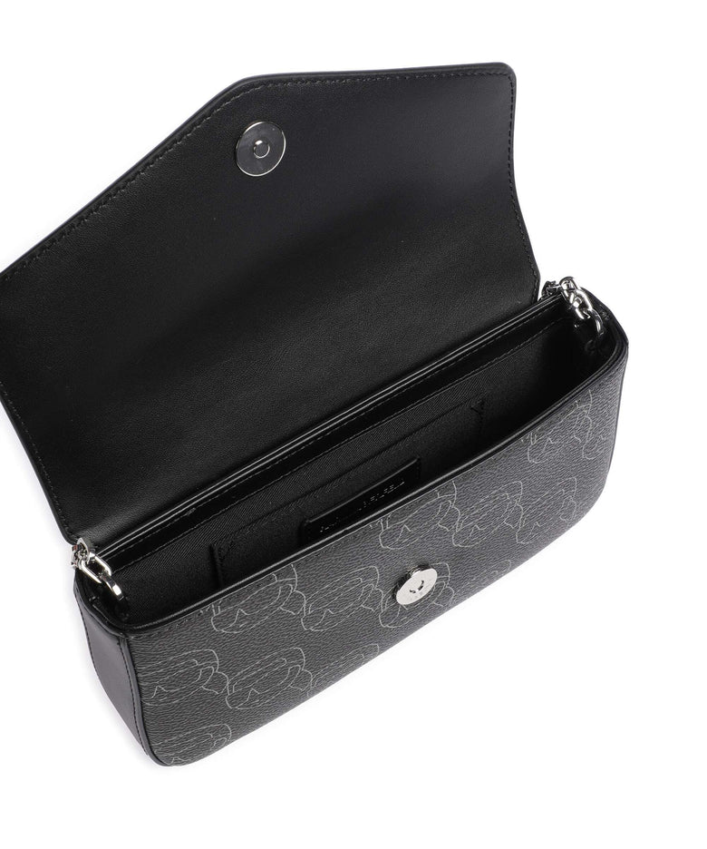 Karl Lagerfeld Ikon Mono Crossbody bag black