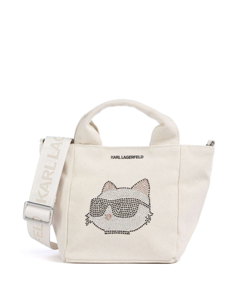 Karl Lagerfeld K/Ikonik Choupette Mini Crossbody bag natural