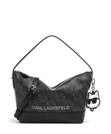 Karl Lagerfeld K/Ikonik Mono Hobo tas black