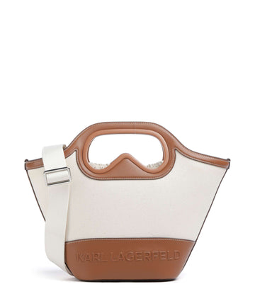 Karl Lagerfeld K/Aviator Handtas natural canvas/tan