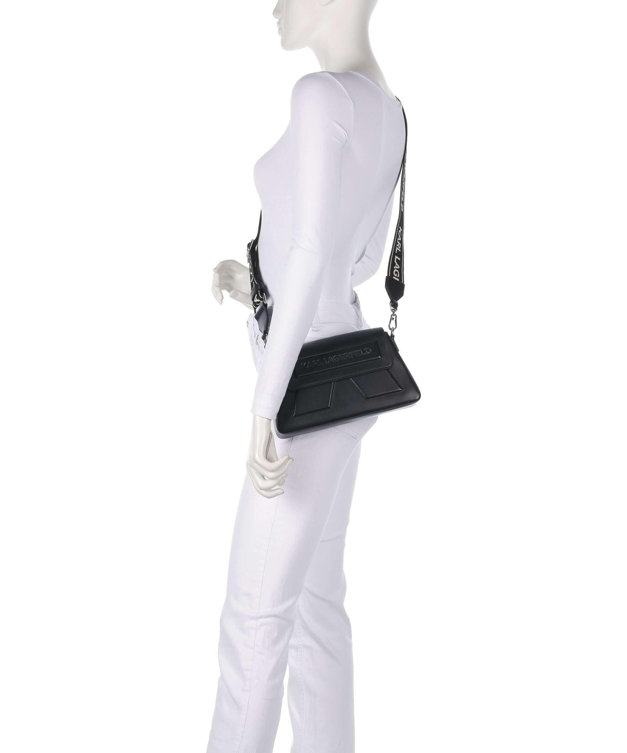 Karl Lagerfeld Ikon K Crossbody bag black/nickel