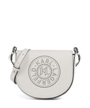 Karl Lagerfeld K/Circle Crossbody tas cement