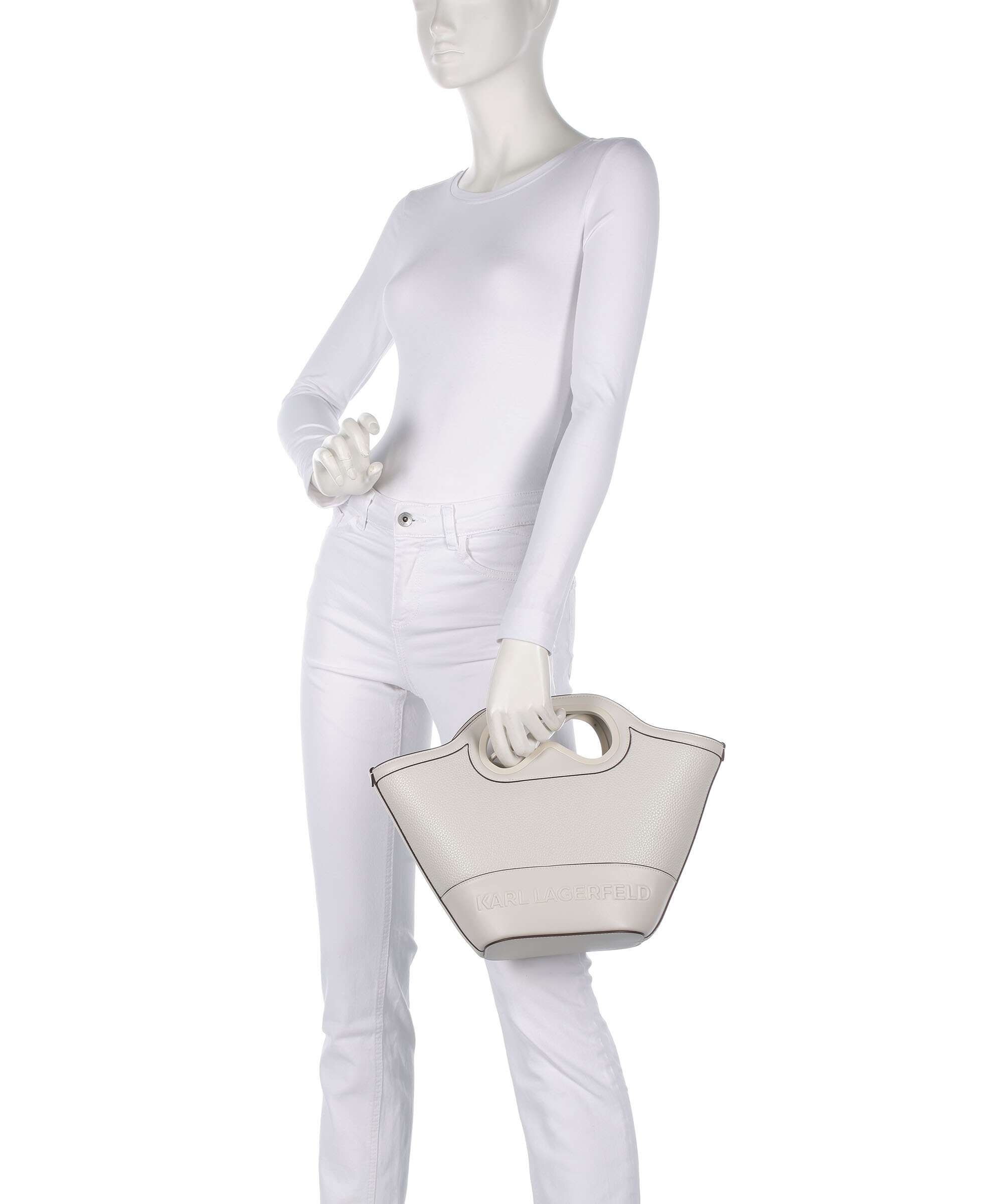 Karl Lagerfeld K/Aviator Crossbody bag cement