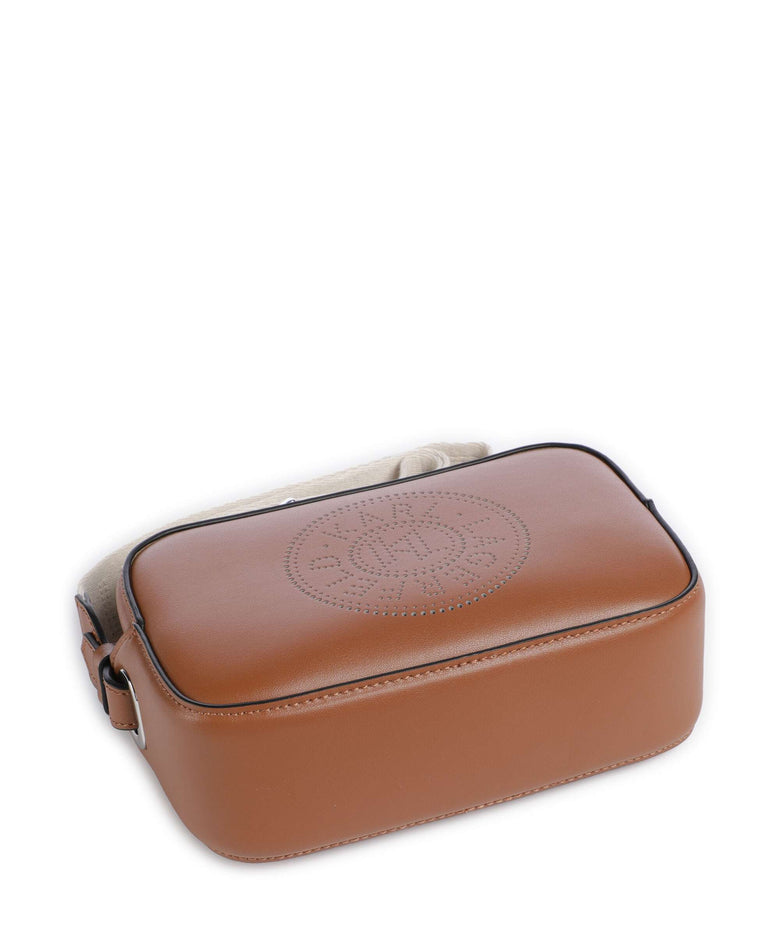 Karl Lagerfeld K/Circle Crossbody bag dark tan