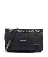 Karl Lagerfeld K/Ikon Monogram Schoudertas tonal black