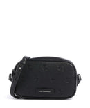 Karl Lagerfeld K/Ikon Monogram Crossbody tas tonal black