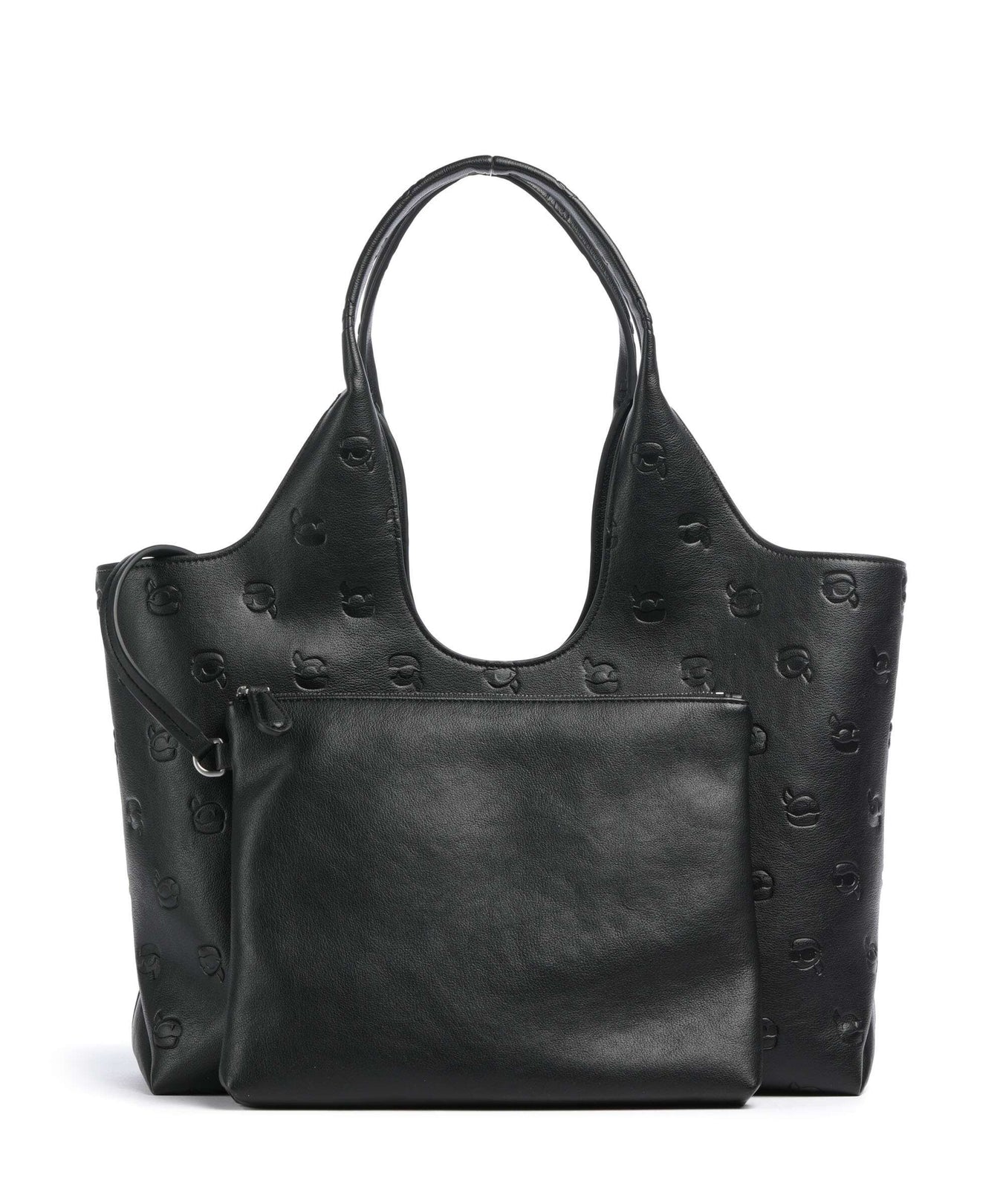 Karl Lagerfeld K/Ikon Monogram Medium Tote bag tonal black