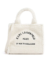 Karl Lagerfeld K/Rue St Guillaume Mini Sac bandoulière off white