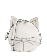 Karl Lagerfeld Ikon Chat Crossbody tas off white