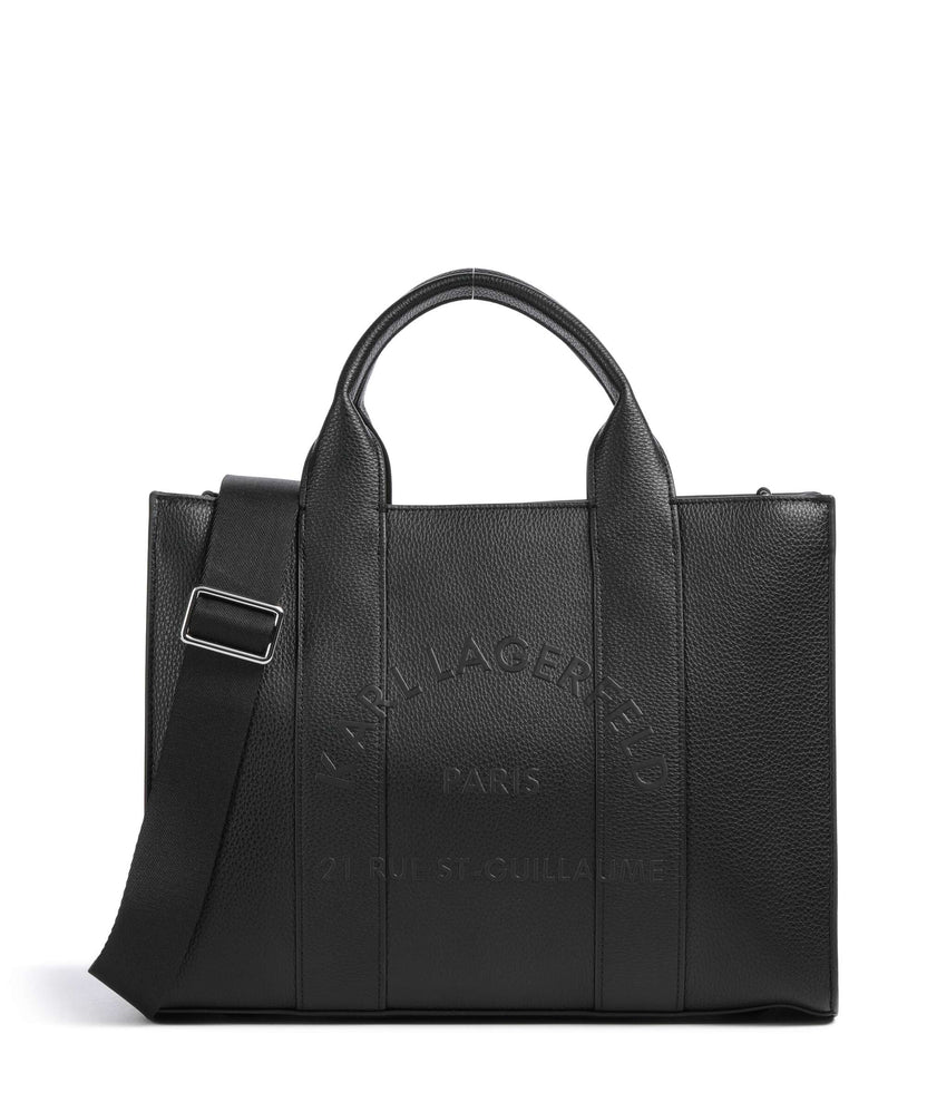 Karl Lagerfeld K/Rue St Guillaume Medium Handbag black