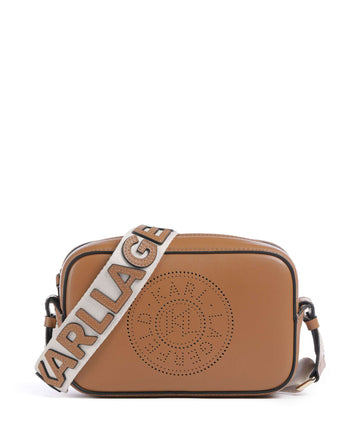 Karl Lagerfeld K/Circle Crossbody tas caramel