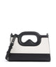 Karl Lagerfeld K/Aviator Mini Handbag white/black