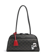 Karl Lagerfeld Ikon Monogram Sac porté épaule brown/kl mono