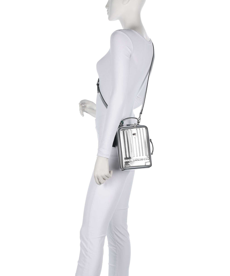 Karl Lagerfeld Ikon Crossbody bag silver