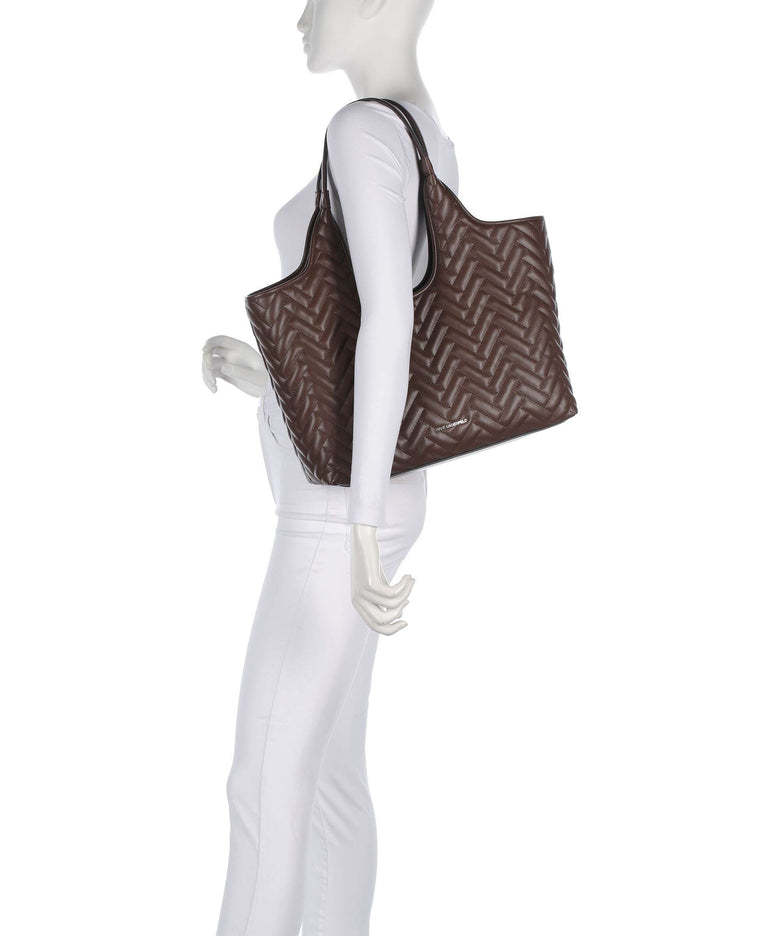Karl Lagerfeld K/Brick Medium Tote bag dark friar brown