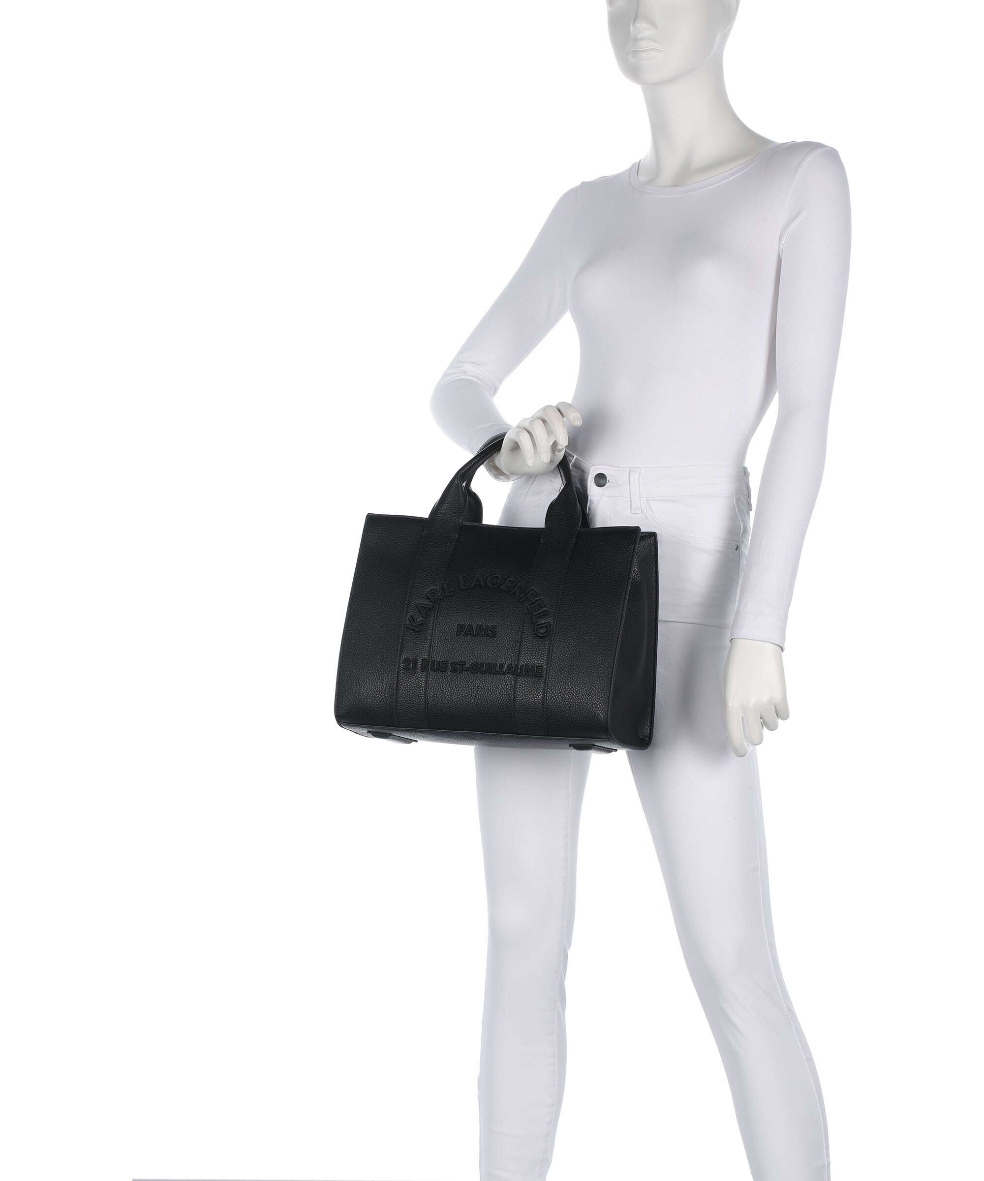 Karl Lagerfeld K/Rue St Guillaume Medium Handbag black