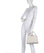 Karl Lagerfeld K/Signature Medium Handbag off white