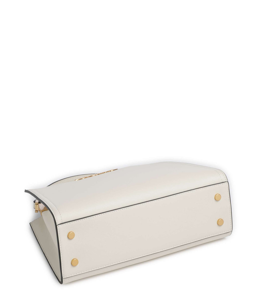 Karl Lagerfeld K/Signature Medium Handbag off white