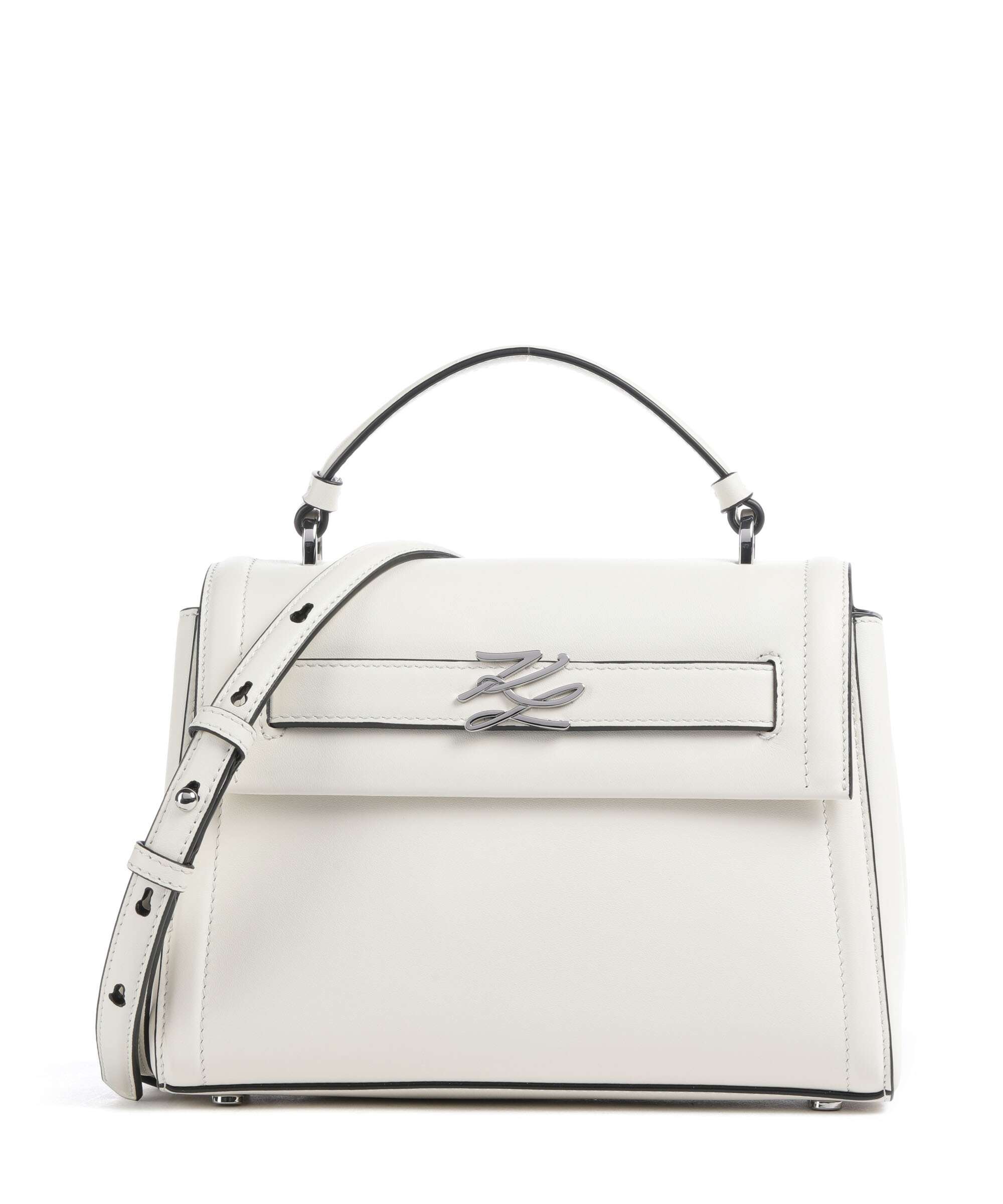 Karl Lagerfeld K/Autograph Small Handbag off white