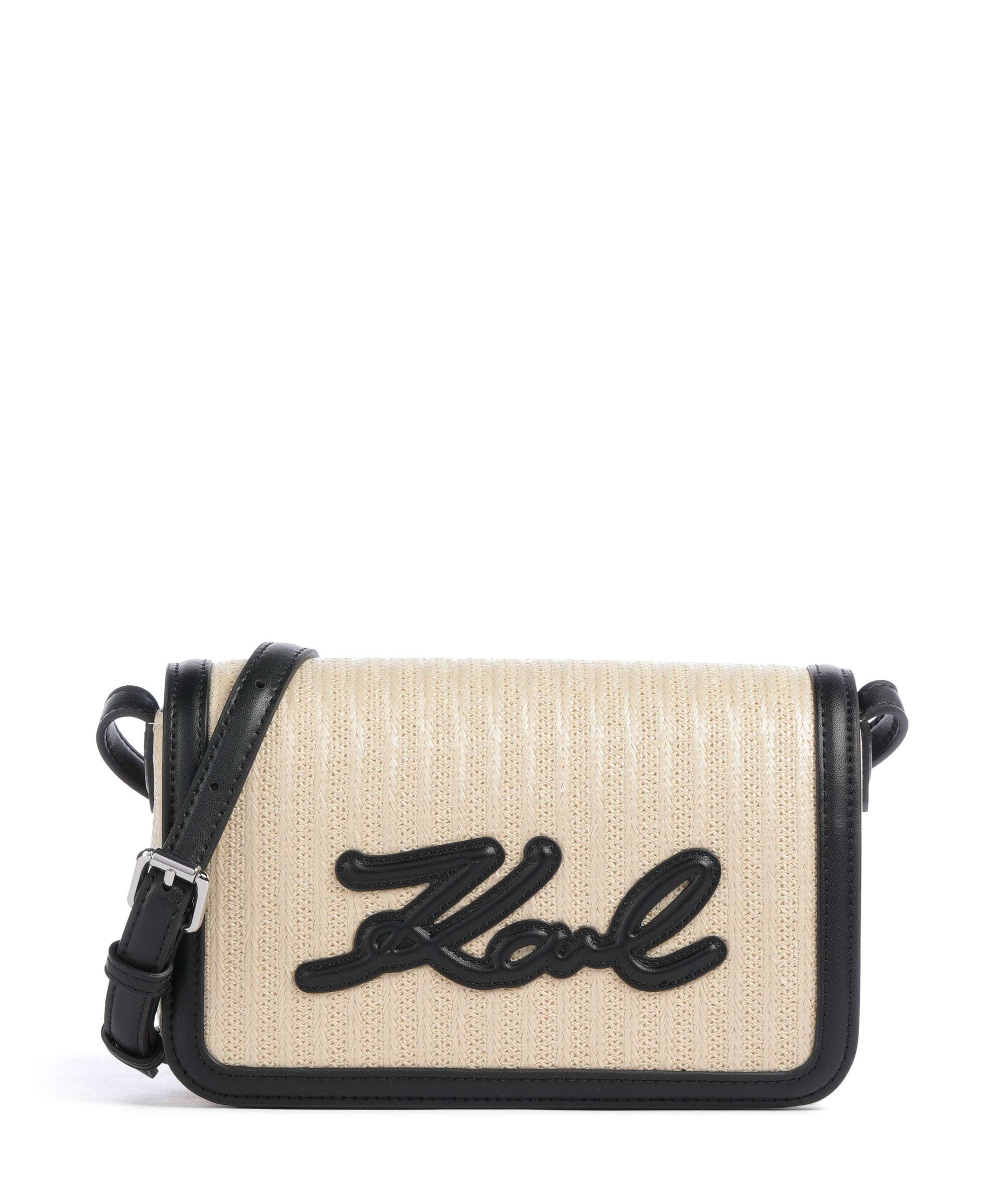 Karl Lagerfeld K/Signature Crossbody bag natural/black
