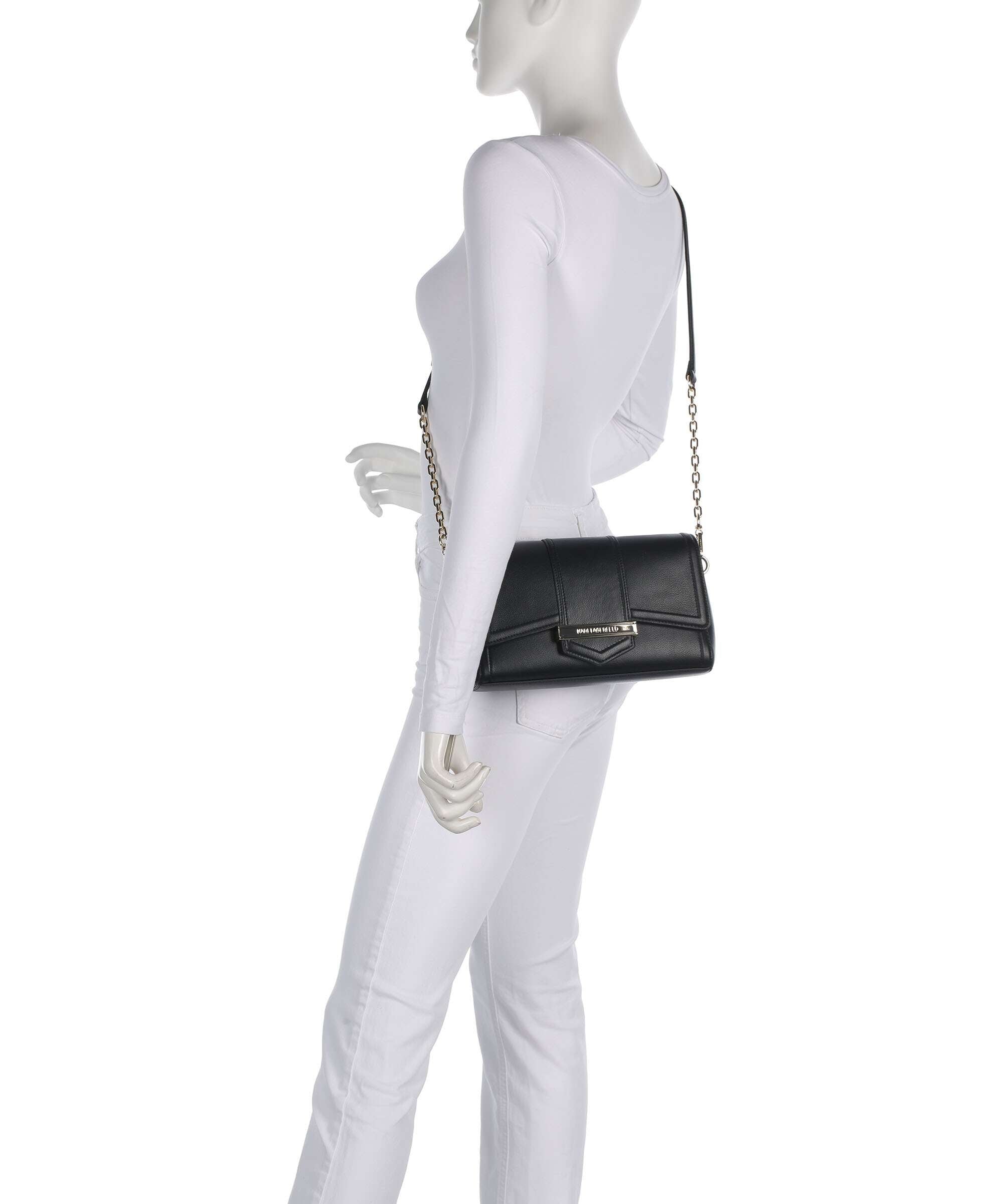 Karl Lagerfeld K/Nova Medium Shoulder bag black/gold