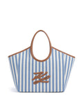 Karl Lagerfeld K/Autograph Tote bag silver lake blue
