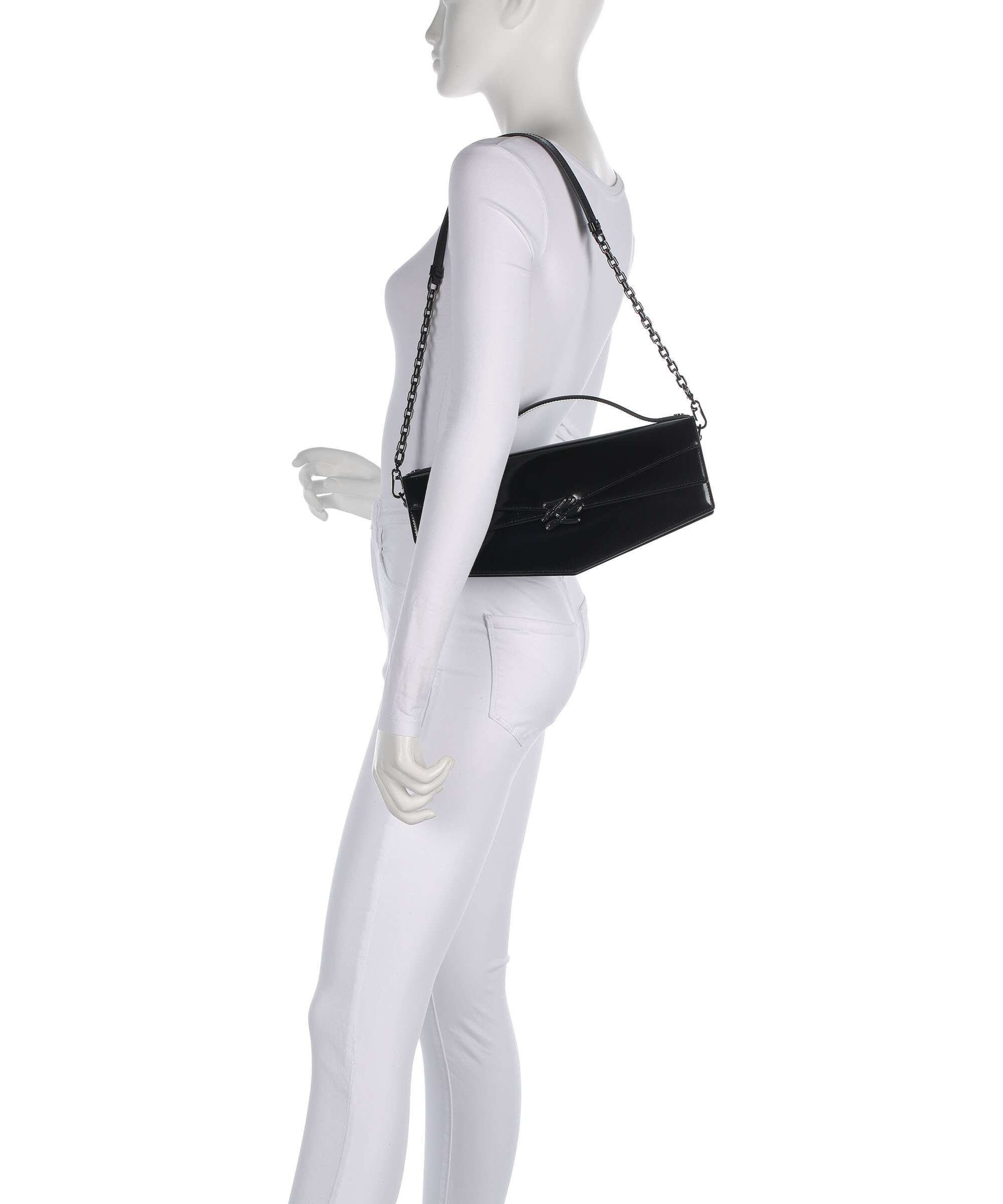 Karl Lagerfeld K/Studio Autograph Crossbody bag black/nickel