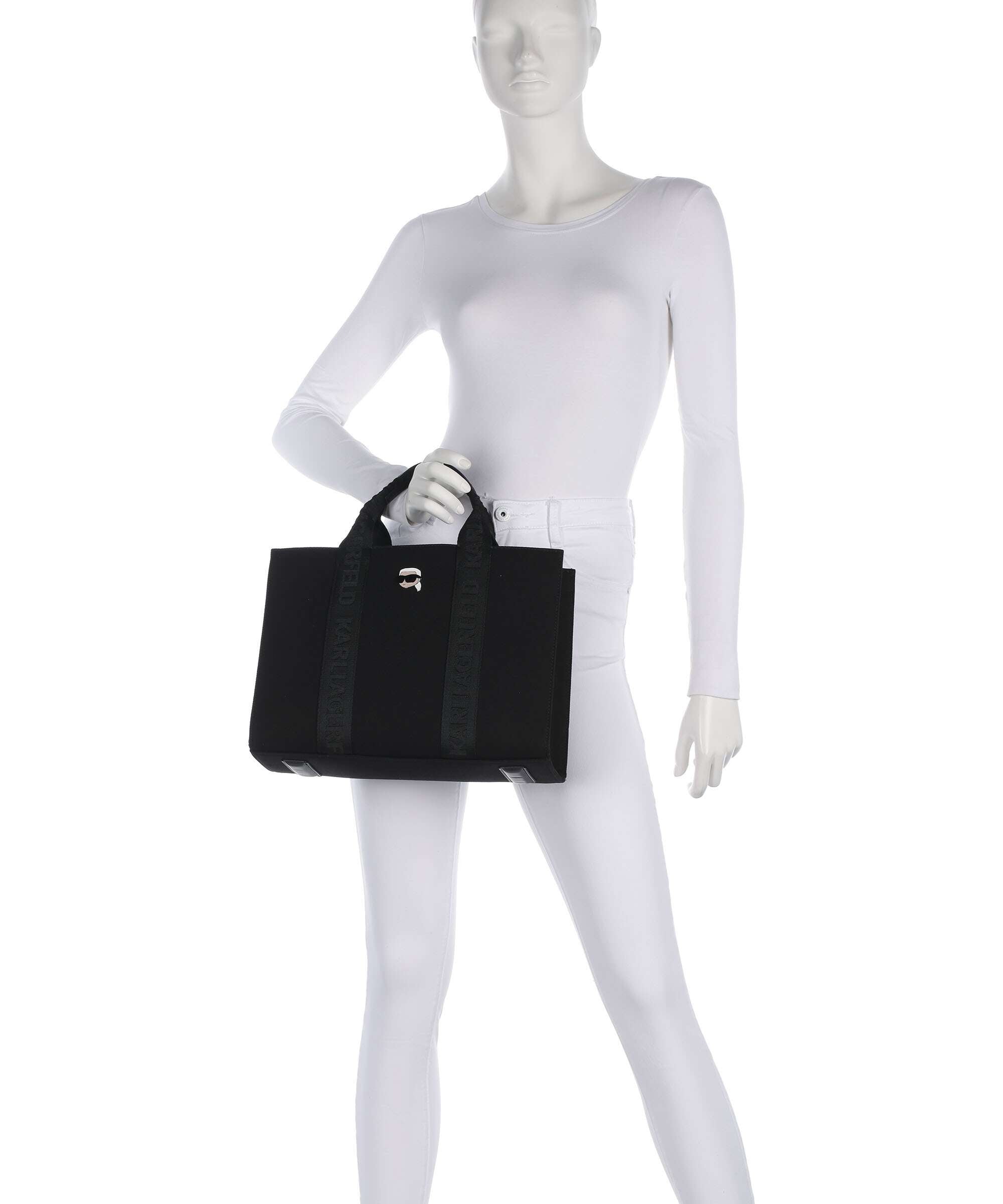 Karl Lagerfeld Ikon Medium Handbag black