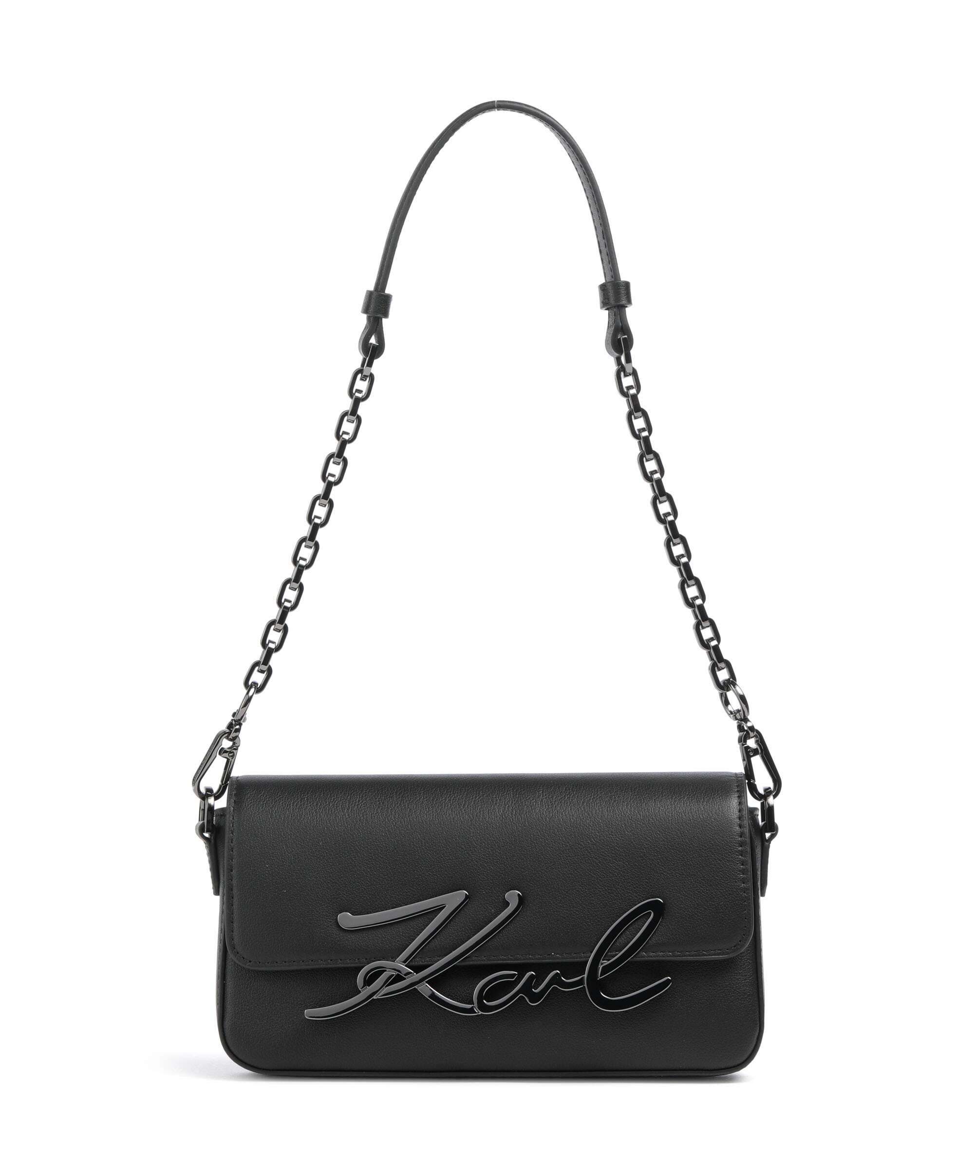 Karl Lagerfeld K/Signature 2.0 Small Shoulder bag black/gunmetal