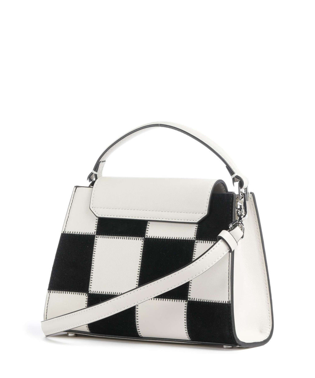 Karl Lagerfeld K/Signature Mini Handbag black/white check