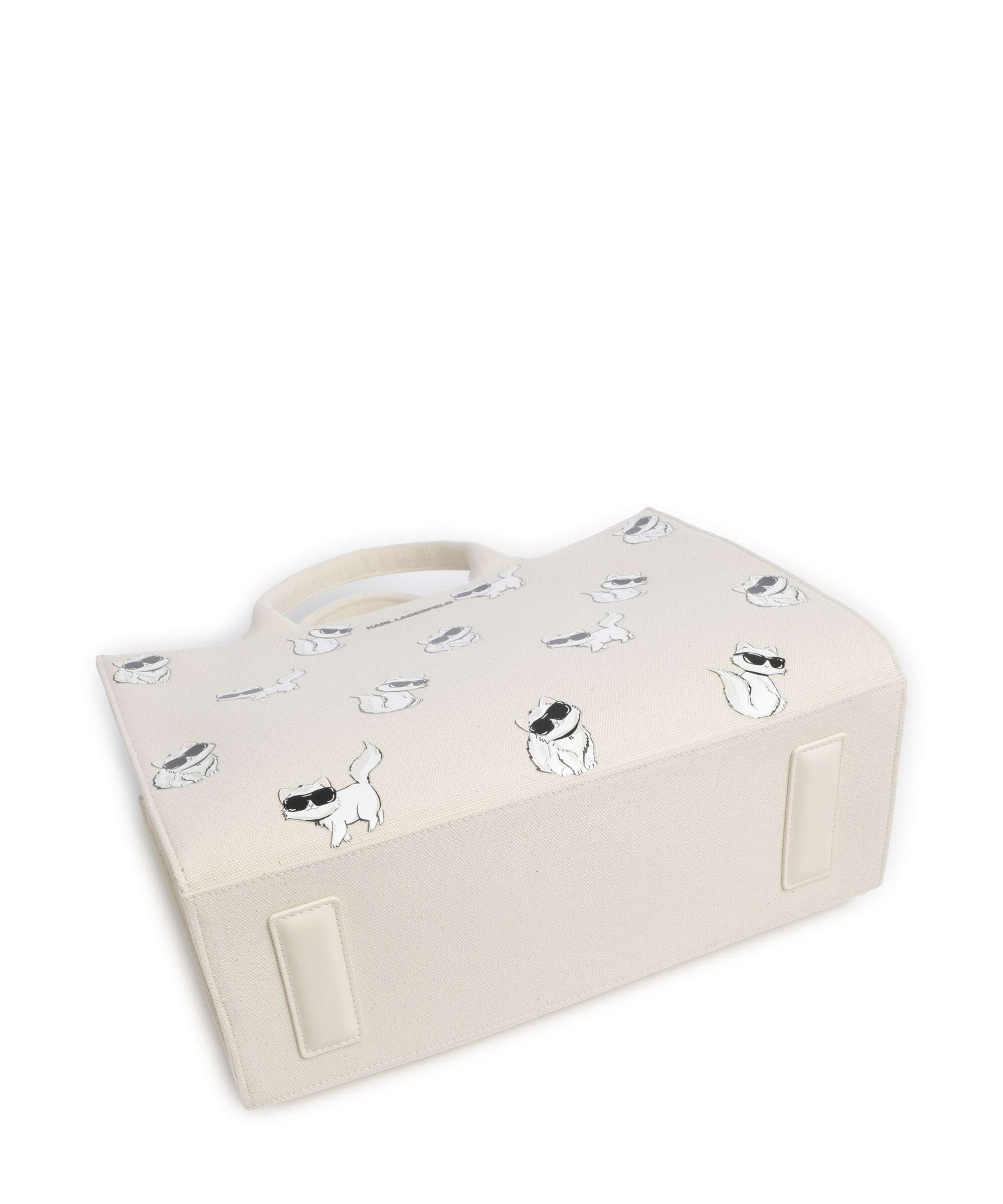 Karl Lagerfeld Ikon Medium Choupette Handbag natural