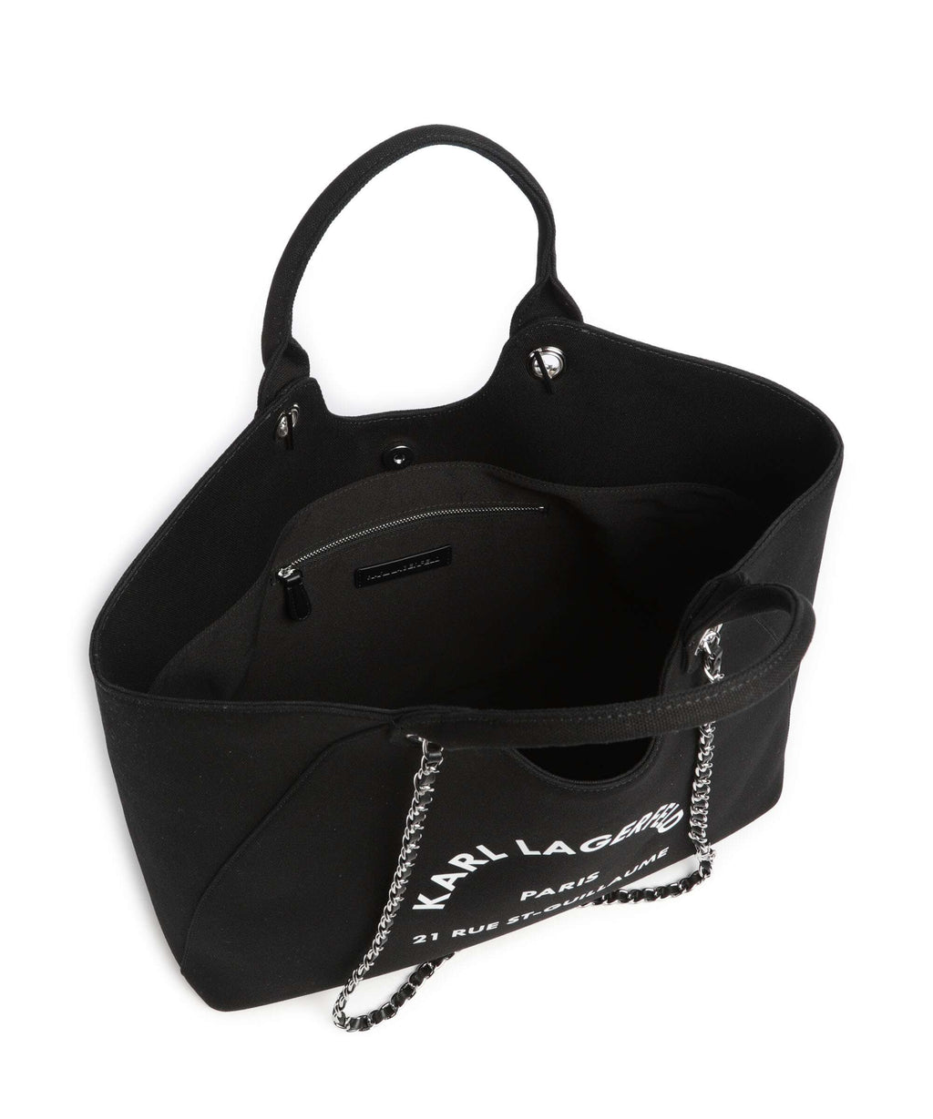 Karl Lagerfeld K/Rue St Guillaume Tote bag black