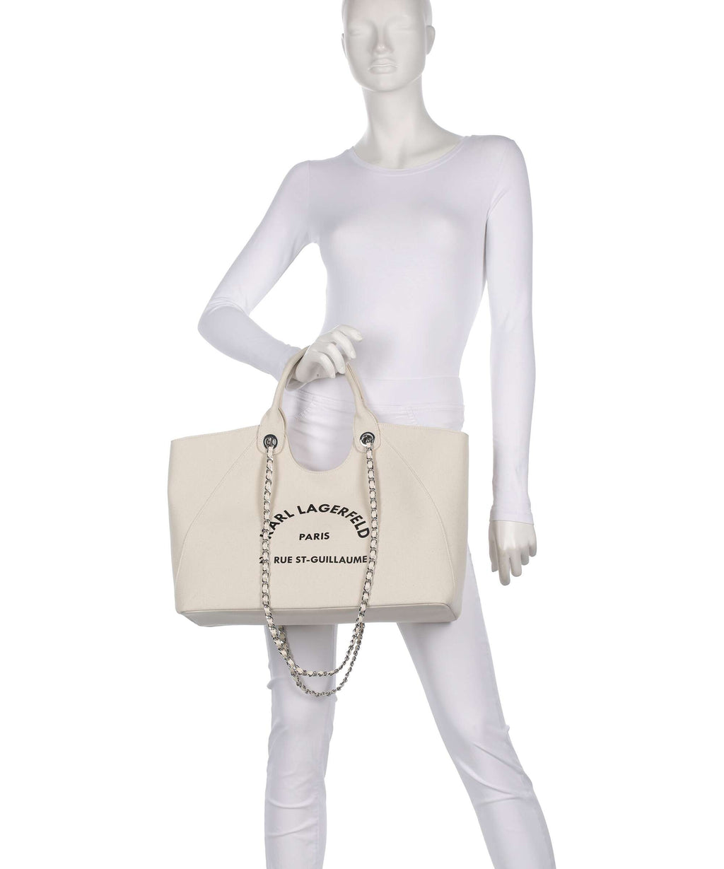 Karl Lagerfeld K/Rue St Guillaume Tote bag natural