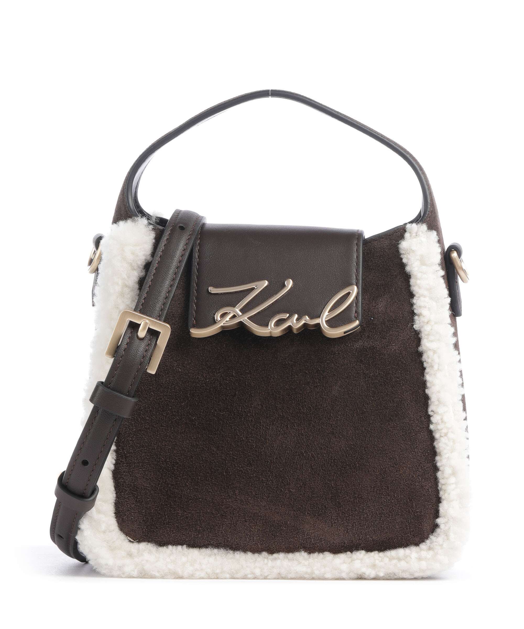 Karl Lagerfeld K/Signature Small Crossbody bag tobacco