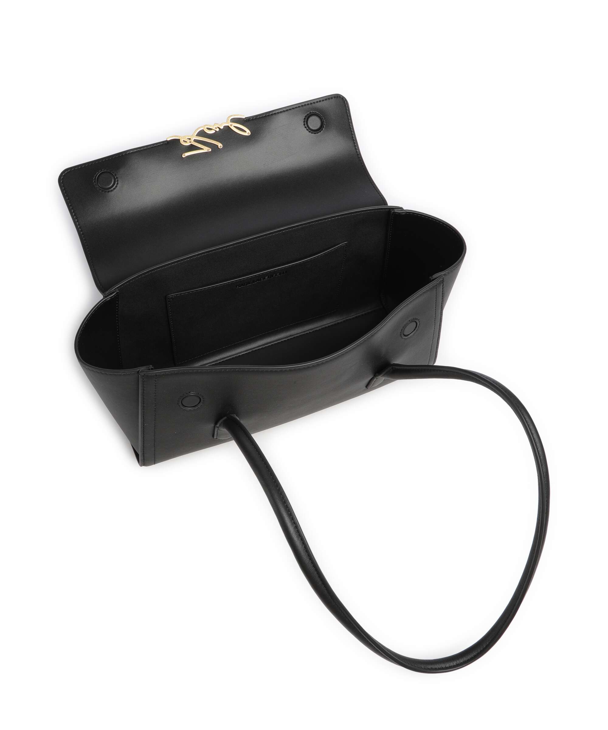 Karl Lagerfeld K/Signature Shoulder bag black/gold