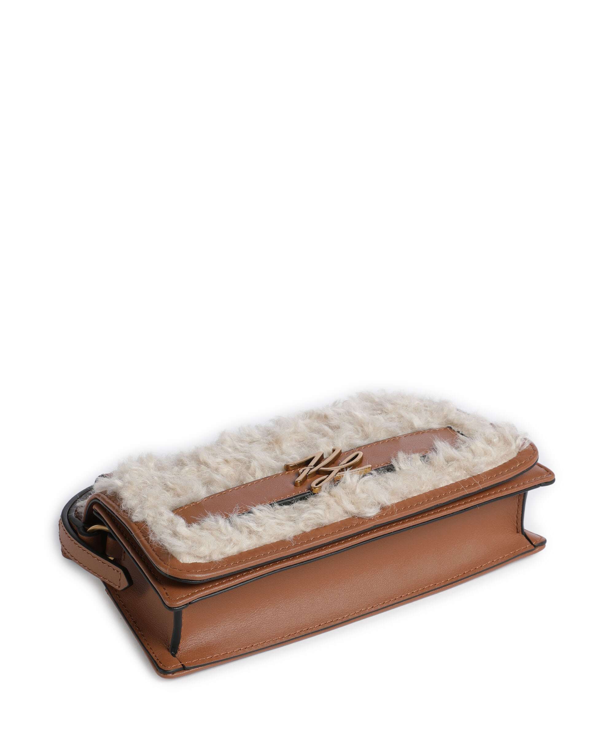 Karl Lagerfeld K/Autograph Mini Shoulder bag natural tan
