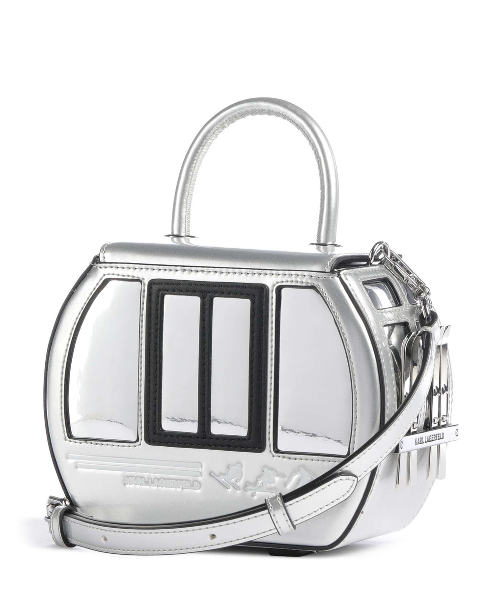 Karl Lagerfeld Ikon Crossbody bag silver