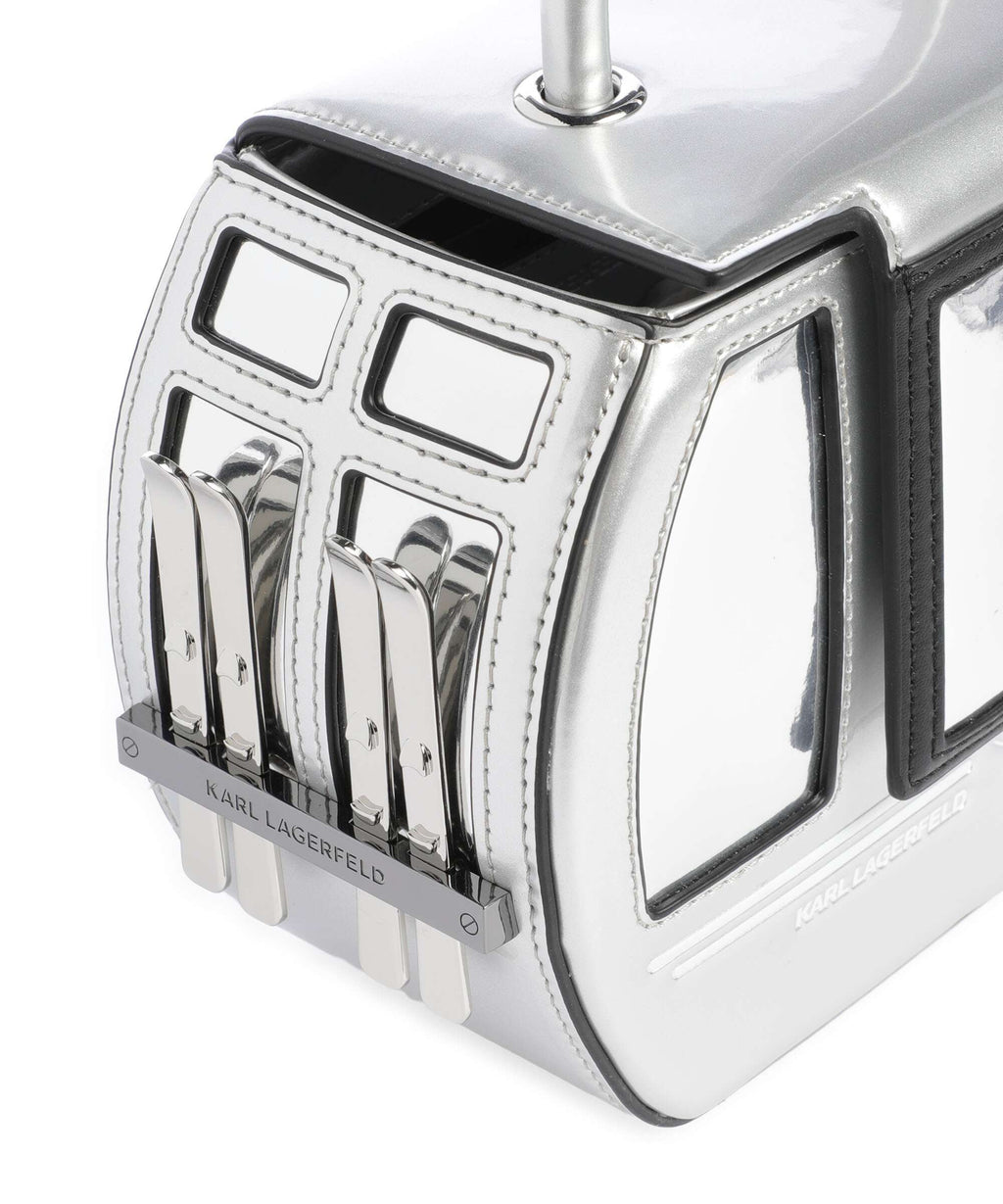 Karl Lagerfeld Ikon Crossbody bag silver