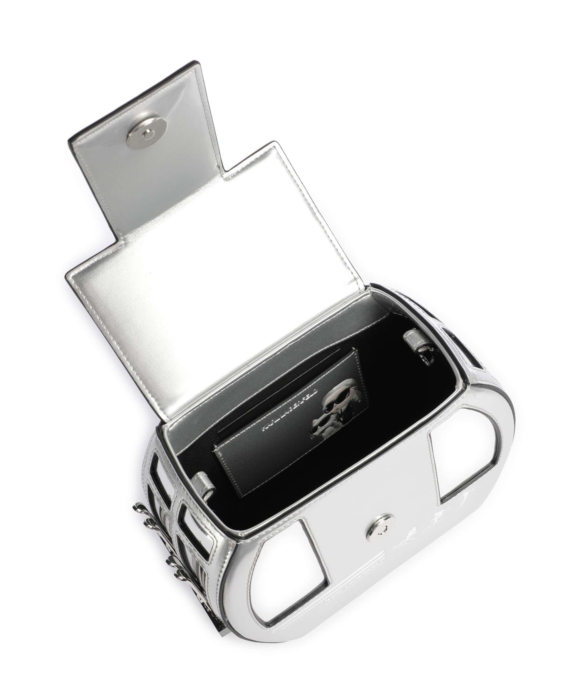 Karl Lagerfeld Ikon Crossbody bag silver