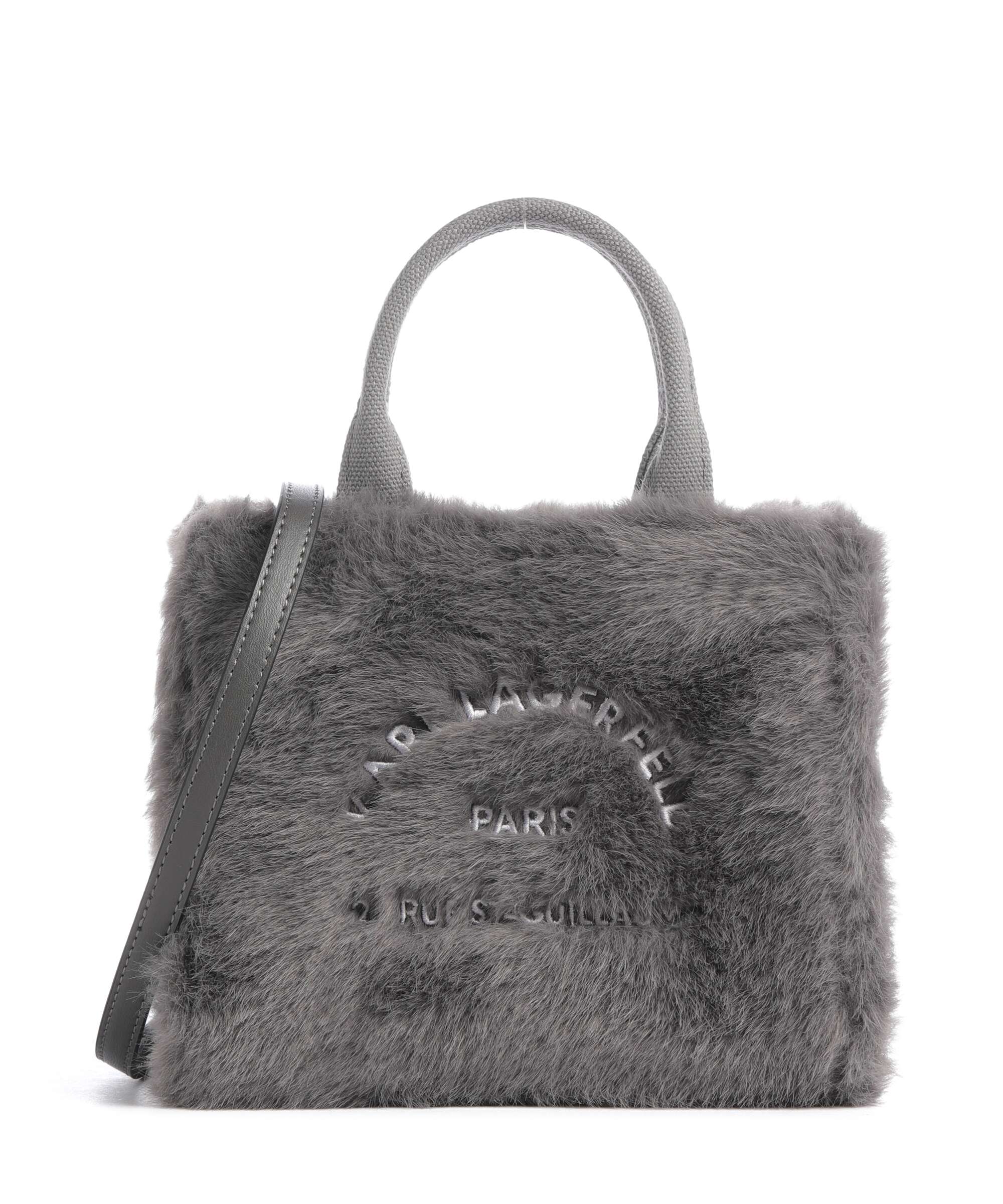 Karl Lagerfeld K/Rue St Guillaume Mini Crossbody bag ash grey